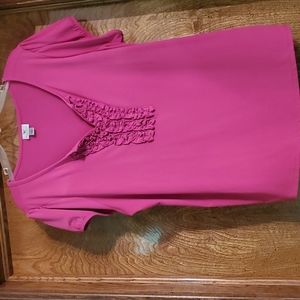 Worthington wemon stretch  pink top